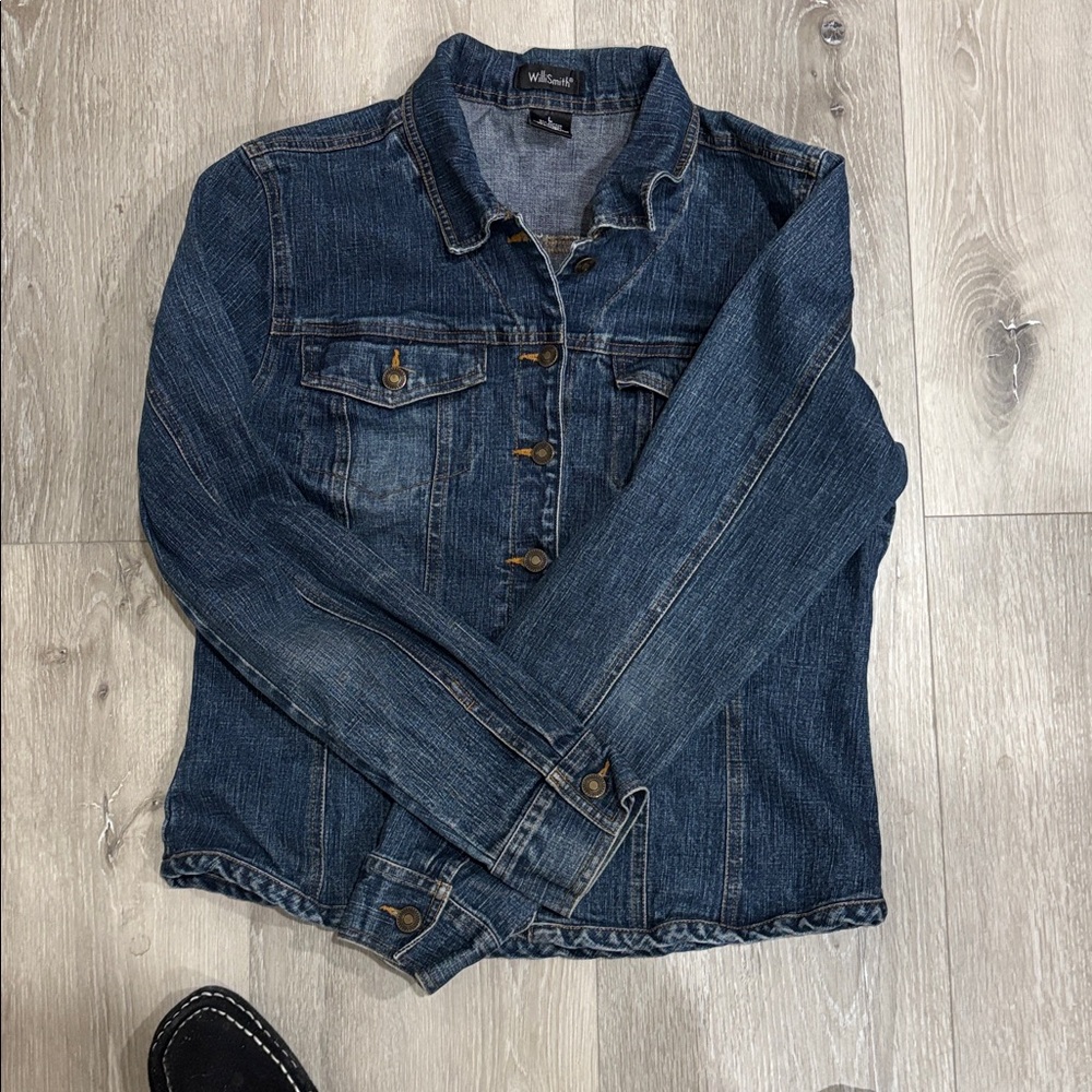 Willi Smith Denim Jacket Size Large - Picture 9 of 10